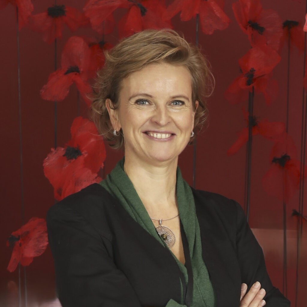 Zdjęcie przedstawia dr hab. Dorotę Gierszewski